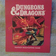  RPG Role-playing  Dungeons &Dragons 9×12 Promotion Art  Counter Card  picture
