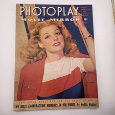 PhotoPlay/Movie Mirror Magazine,June 1942 Ann Sheridan Shirley Temple #16 picture