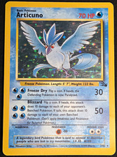 Articuno 2 Fossil Unlimited Holofoil LP/MP Pokemon TCG Card MP/HP picture