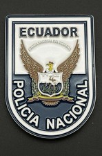 Equador National Police Challenge Coins 3” picture