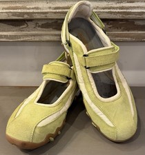 Allrounder by Mephisto Niro Mary Jane Shoes Kiwi Green/Beige US 9.5 picture