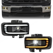 For 2024-2026 Ford F150 STX XL XLT LED DRL Turn Signal & Fog Lights Lamps Kit picture