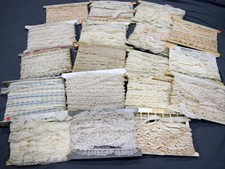 Vintage Lace Trim Collection 18 Rolls 500+ Yards NYC Sewing Dressmaking picture