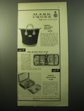 1950 Mark Cross Advertisement - Cross Country Bag; Handy Man; Jewel Traveler picture
