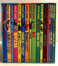 NEW Roald Dahl Collection Lot of 16 Book Set Unrevised Brand New With Book Box picture