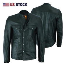 Highway Leather Long Sleeve Leather Shirt - Club Shirt - LIGHTWEIGHT -  HL10499 picture