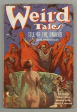Weird Tales Pulp 1st Series Oct 1936 Vol. 28 #3 VG- 3.5 picture