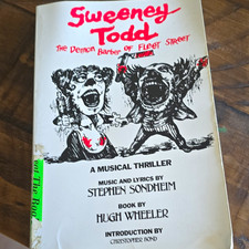 Applause Sweeney Todd Song Book Sondheim Wheeler HL00314020 picture