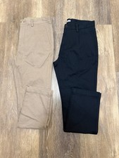 Men’s Chino Pants, Size 30x30, Lot Of 2 New Khaki’s, Cotton Straight Leg Fit picture