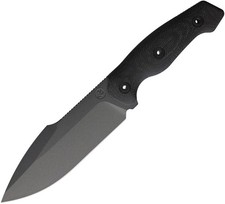 Kunwu Knives Stiffy G Fixed Blade Black 6.13 in picture