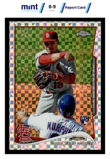 2014 TOPPS CHROME KOLTEN WONG 188 MINT RC X-FRACTOR MCG 9 ST. LOUIS CARDINALS picture