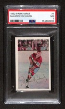 1952 Parkhurst #1 Maurice Richard HOF  PSA 7 NM C106969 picture