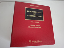 Fundamentals Of Antitrust Law - 3rd Edition P Areeda  Wolters Kluwer 2010 picture