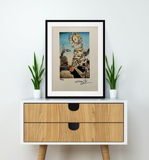 Salvador Dali, Original Hand-signed Lithograph with COA & Appraisal of $3,500 picture