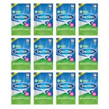 DenTek Triple Advanced Clean Mouthwash Blast Floss Picks, 75 Count, (Pack of 12) picture