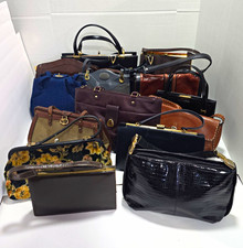 VINTAGE KORET, JOHN ROMAIN, LOU TAYLOR, NICHOLAS REICH & MORE HANDBAG LOT OF  15 picture
