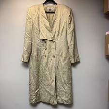 Kasper for A.S.L. Longline Blazer Jacket Women 16 Champagne Gold Excellent Flor picture