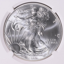 2013 American Silver Eagle 1 oz .999 Fine Silver Dollar picture