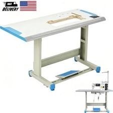 T Legs Sewing Machine Table Stand Sewing Desk Universal Single Needle Lockstitch picture