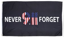911 Never Forget 3x5 Flag 100D W/ GROMMETS picture