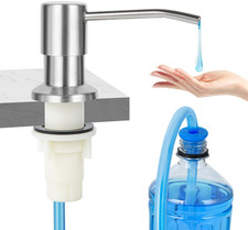 Dispensador De Jabón Encimera Con Bomba Inox Y Extensión Para Fregadero. Nuevo picture