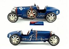 36CM Handmade Antique 1924 TYPE35 Sports Car Tin Metal Reproduction Model picture
