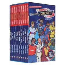 The Greatest Cricket Stars by Thomas Scoble 10 Books Box Set - Ages 7-9 - PB picture