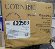 Corning 430588 35mm X 10mm Dish 20/Sleeve 500/Case Nonpyrogenic Sterile picture