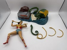 1966 Aurora Wonder Woman model kit painted needs regluing picture