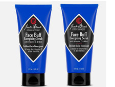 2xJack Black Face Buff Energizing Scrub, 6 fl oz - Mens Facial Scrub, Exfoliat picture