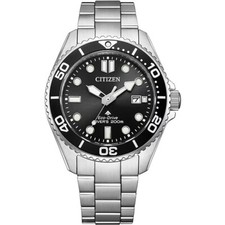Citizen BN0261-51E Promaster Diver 200m Eco-Drive Sapphire Black Dial Men’s Watc picture