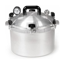 All American Pressure Cooker Canner for Home Stovetop Canning, USA Made, 15.5 qt picture