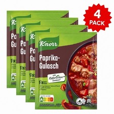 4x Knorr Paprika Gulasch Fix Seasoning Mix German 48g Packets picture