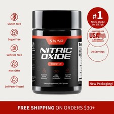 SNAP Nitric Oxide Booster Support Healthy Blood Circulation picture