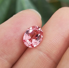 8.70 Ct Natural Padparadscha Sapphire CERTIFIED Oval Cut Ceylon Loose Gemstone picture