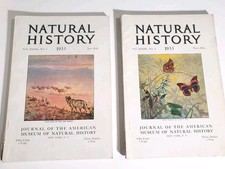 Natural History Magazine January February 1933 November December 1933  picture