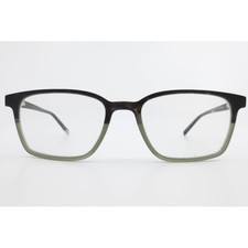 B.E. Bio Eyes Larch BE120 GNTTG Tortoise Green Rectangle Eyeglasses Frames 52-18 picture