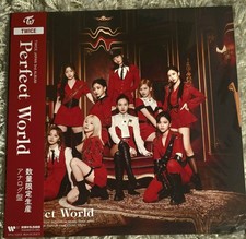 TWICE - 3rd Album Perfect World LP Clear Vinyl Record Ltd Ed. Mint USA Seller  picture
