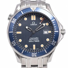 OMEGA Seamaster 300m 2541.80 Date blue Dial Quartz Men's Watch J#149990 picture