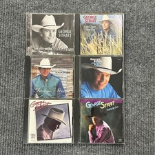 George Strait 6 CD Lot Country Easy Come Lead On Texas Holding My Own One Step picture