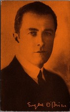 Eugene O'Brien Silent Film Star Exhibit Supply Co. Postcard Actor picture