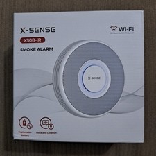 X1- X-Sense Smart Wi-Fi Smoke Detector with Voice Alerts XSOB iR picture