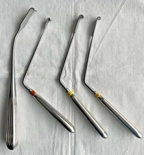 Buxton 74-7600 Scoville Nerve root retractor set of 4 PCS Neuro Spine Surgery picture