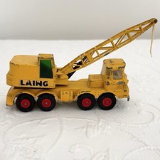 Vintage 1969 MATCHBOX LESNEY KINGSIZE Laing Mobile Crane no.K-12  picture