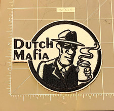 EXTREMELY RARE Employee Exclusive Dutch Bros Dutch Mafia PATCH picture