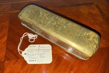 Early Antique 1747 Dutch Brass & Copper Tobacco Box  - 18th Century picture