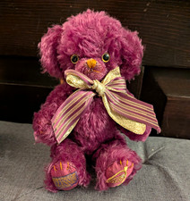 Merrythought Millennium Cheeky Bear T8MILL Amethyst Mohair Limited Ed 462/2000 picture