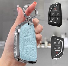 Bling Key Fob Cover Case for Cadillac CTS CT6 CT5 CT4 Escalade XT4 XT5 XT6 picture