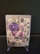 Mewtwo EX Pokemon Card FULL ART Display Art Card picture