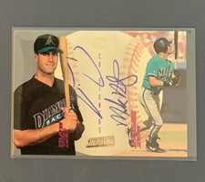 1998 Topps Co-Signers Travis Lee & Mark Kotsay Autograph Insert On Card Auto picture